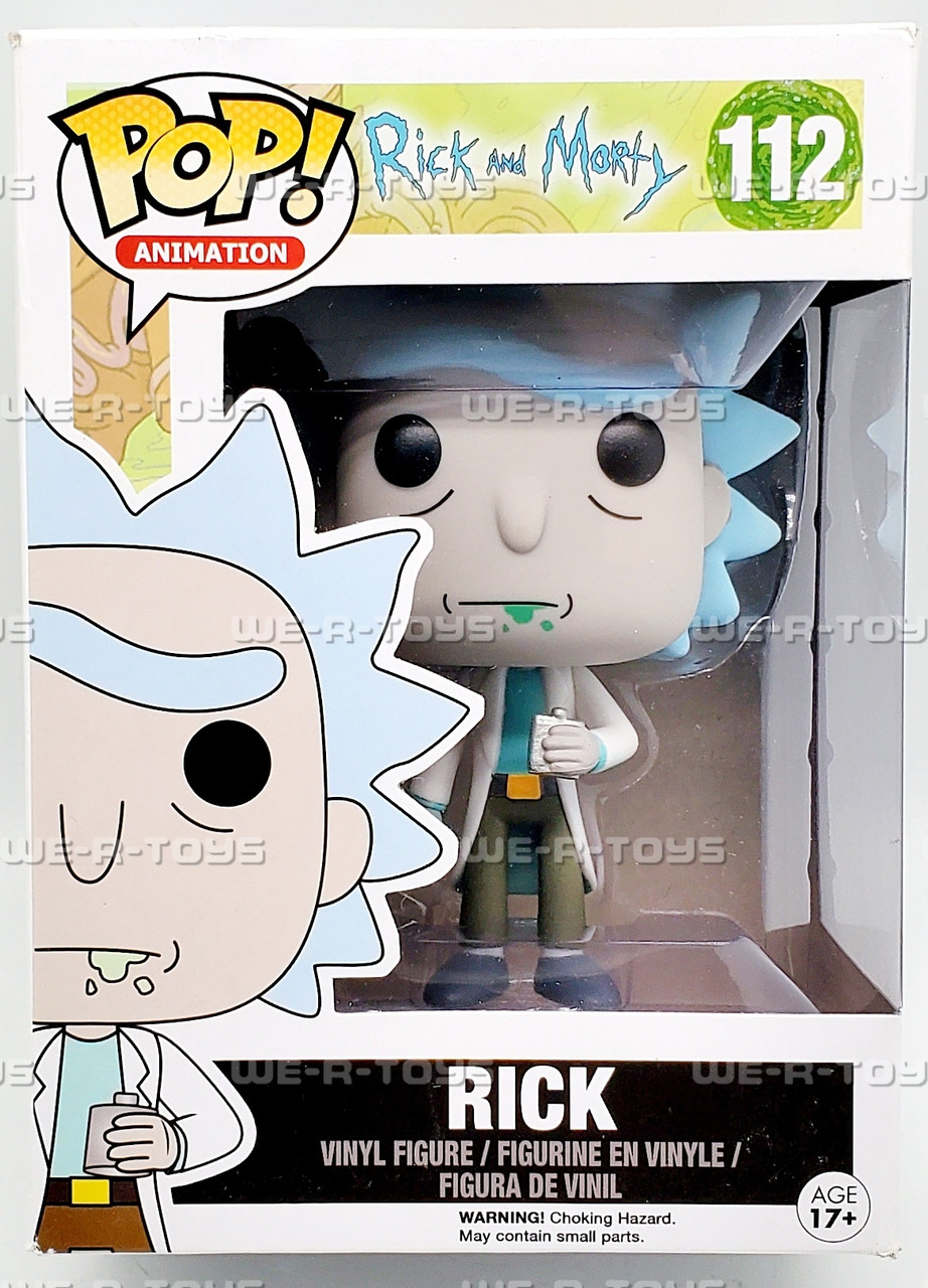 Funko POP Animation Rick and Morty Rick 112 Vinyl Figure We-R-Toys