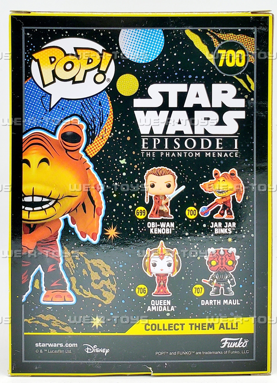 Funko POP Star Wars Jar Jar Binks 700 Bobblehead Vinyl Figure - We