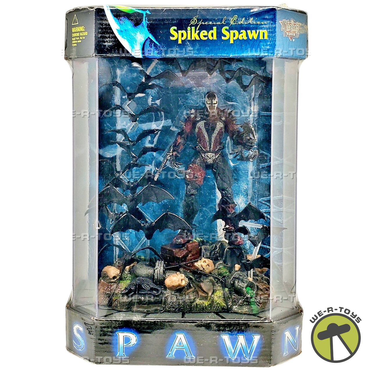 Spawn Special Edition Spiked Spawn Figure in Display Case 1998