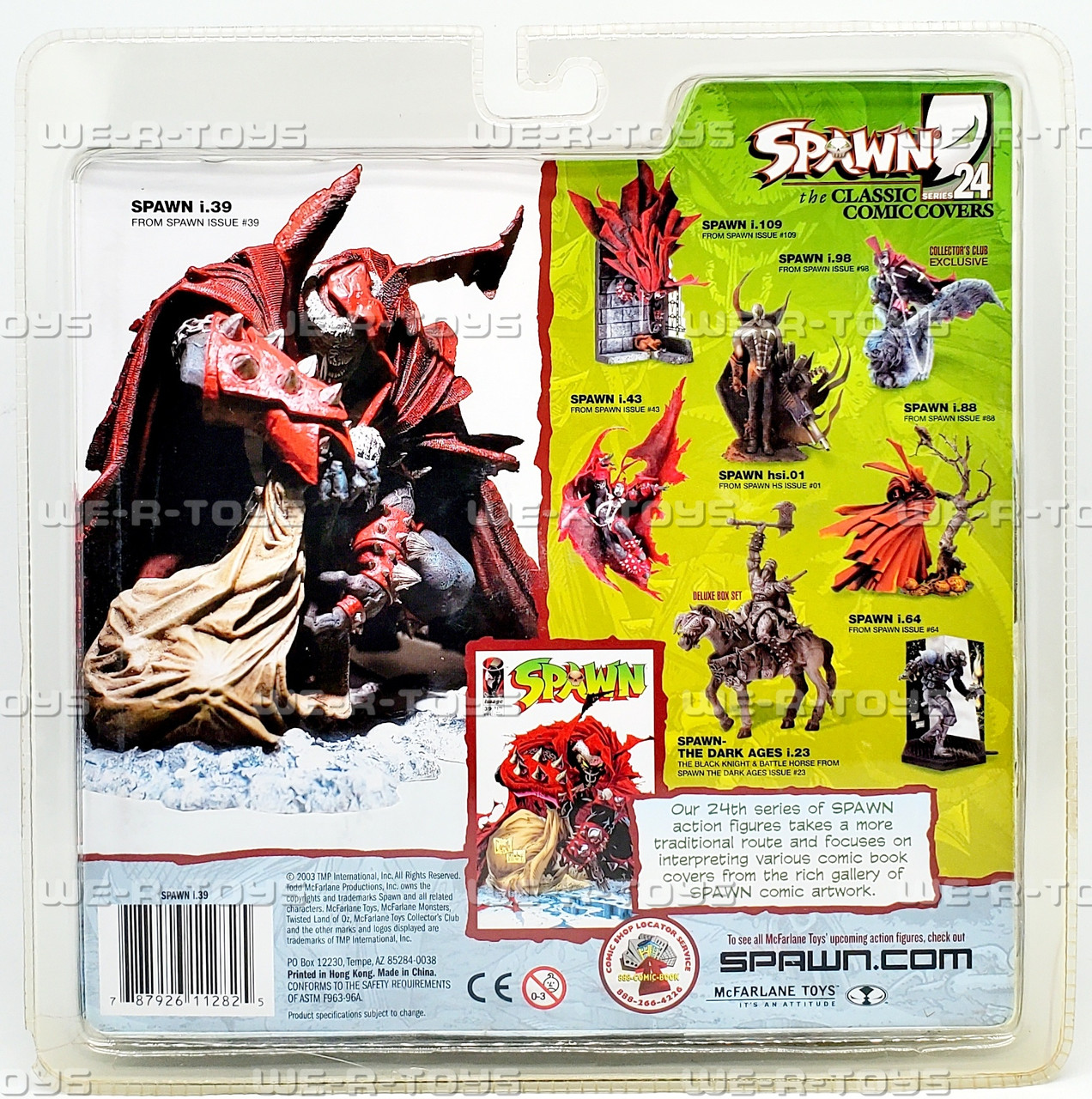 Spawn Series 24 Classic Comic Covers Spawn i.39 Figure 2003