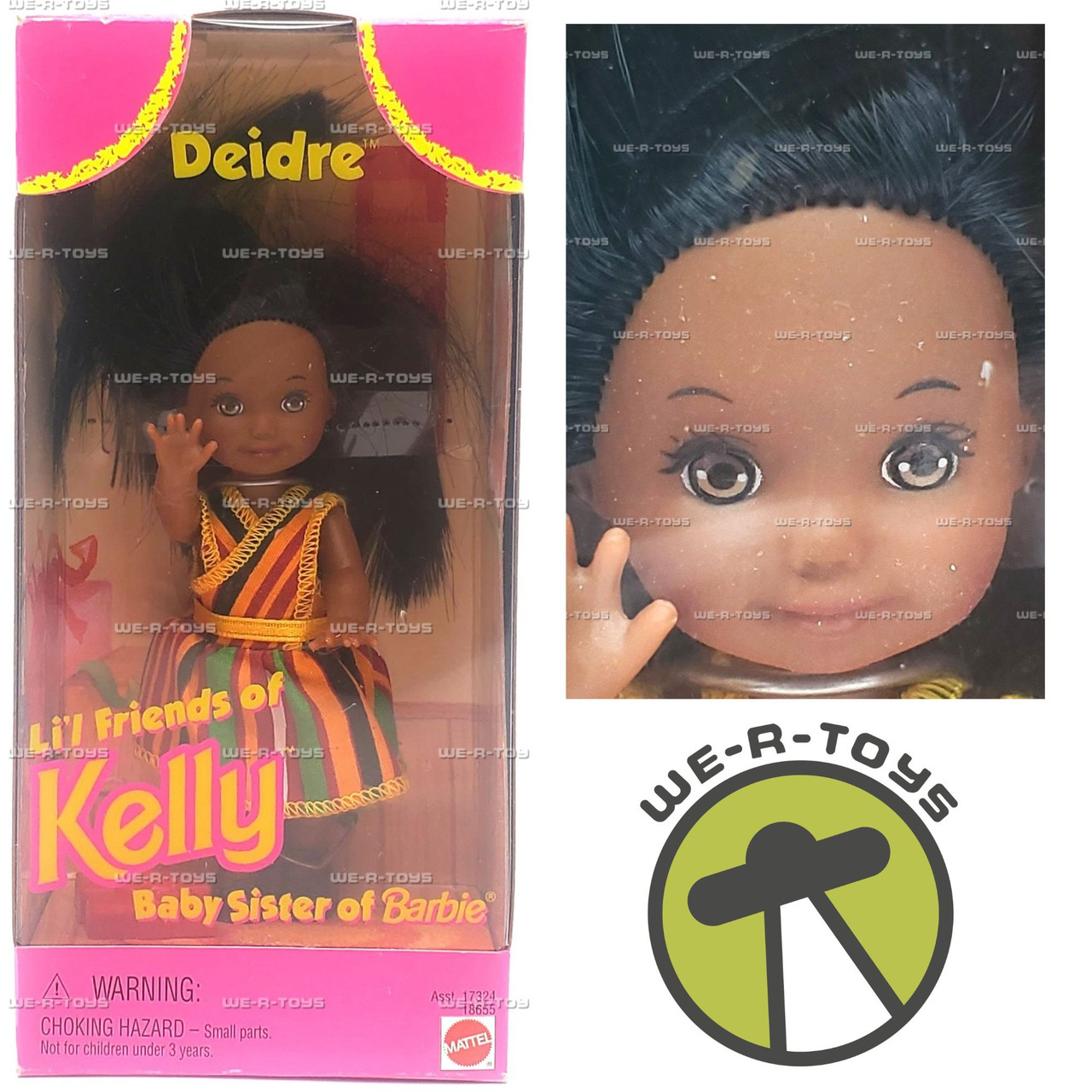 Barbie Lil Friends of Kelly Deidre AA Doll Tribal Dress 1997