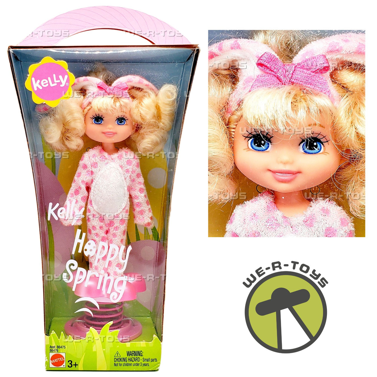 Barbie Hoppy Spring Kelly Doll 2003 Mattel B6476 - We-R-Toys