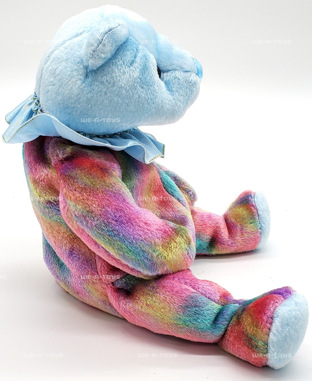 Ty Beanie Babies March the Birthday Bear Plush 2002 We-R-Toys