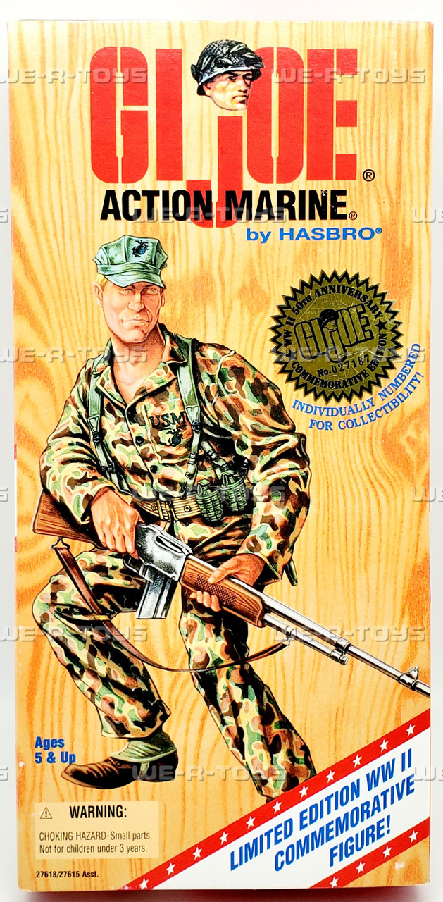 G.I. Joe World War II Commemorative Action Marine Action Figure