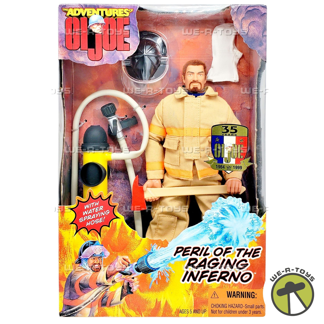 Adventures of G.I. Joe Series Peril of The Raging Inferno Action