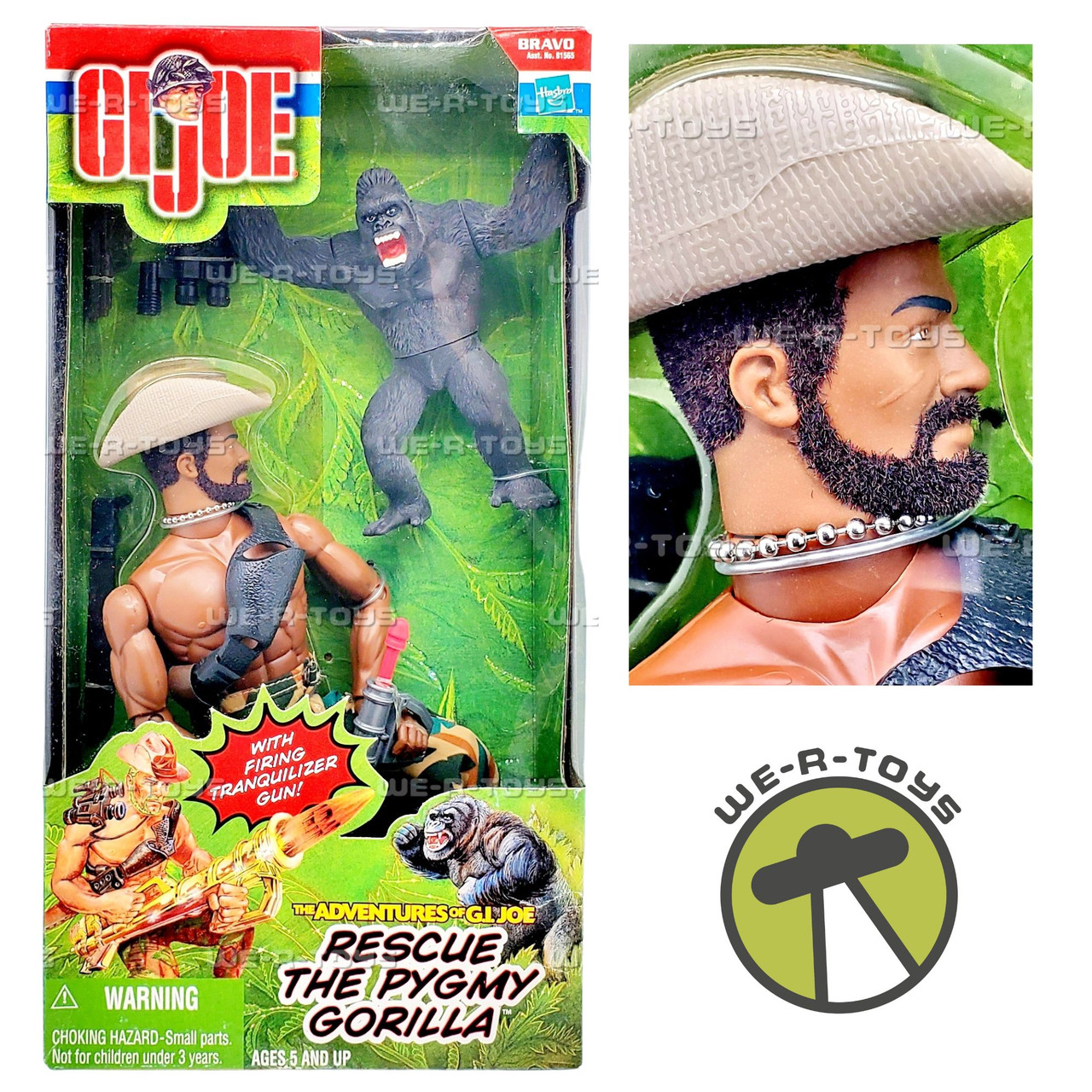 Adventures of G.I. Joe Rescue The Pygmy Gorilla Action Figure Set