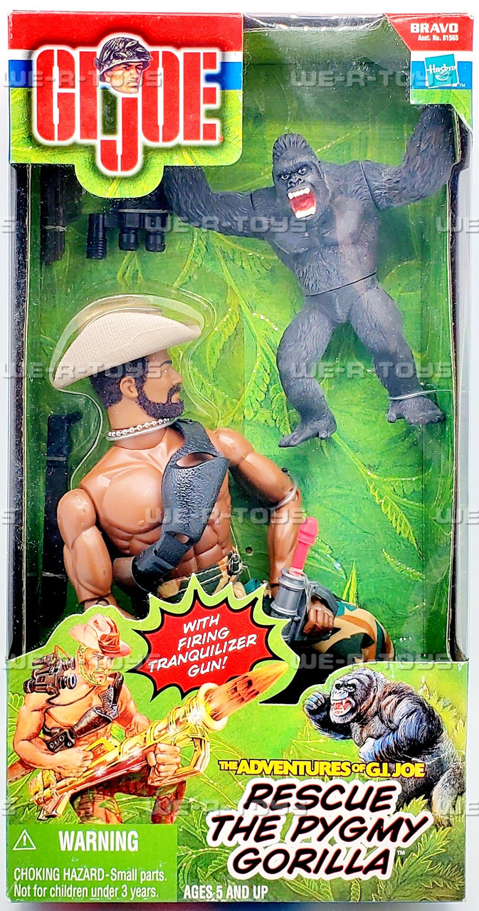 Adventures of G.I. Joe Rescue The Pygmy Gorilla Action Figure Set