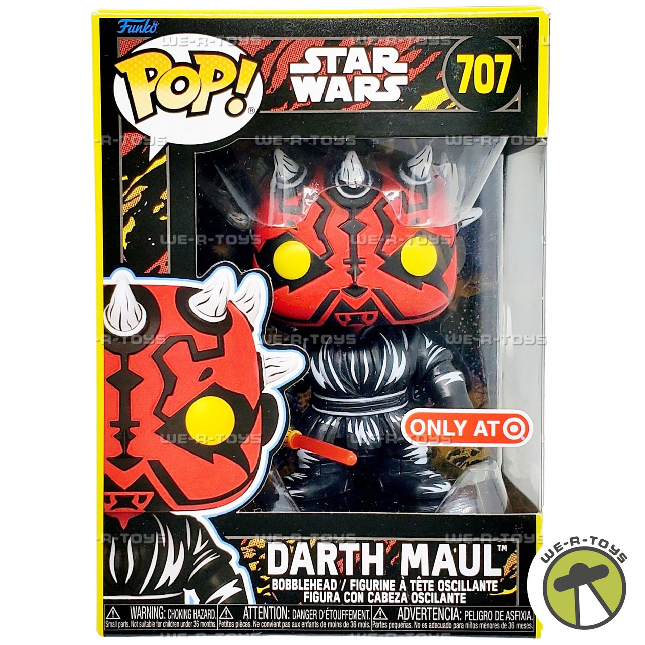 【稀少品】Funko Star Wars Darth Maul ボブルヘッド Funko Pop Star Wars 740 Dark Side Darth Maul Bobble-Head