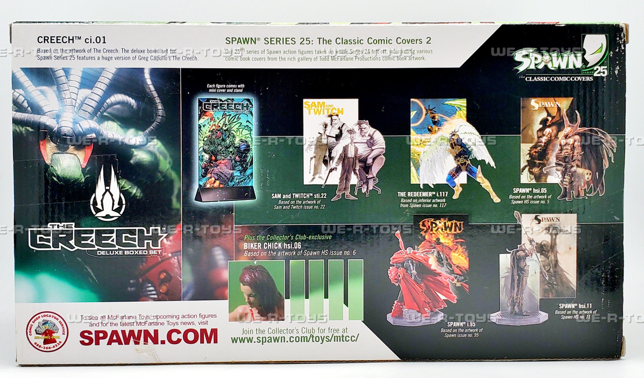 Spawn Classic Comic Covers Series 25 Creech Figure 2004 McFarlane