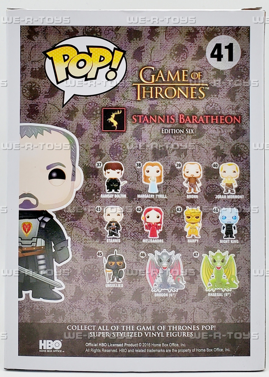 Funko POP Game of Thrones Stannis Baratheon 41 Vinyl Figure - We-R