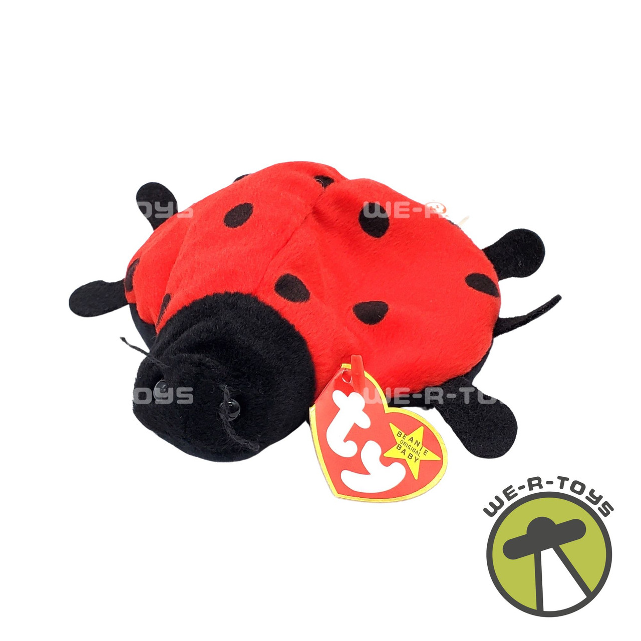 Ty Beanie Babies Lucky the Ladybug Plush 1993 - We-R-Toys
