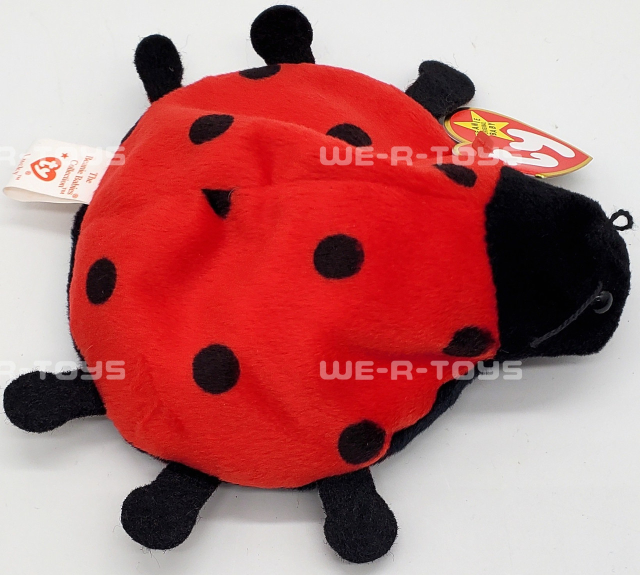 Ty Beanie Babies Lucky the Ladybug Plush 1993 We-R-Toys