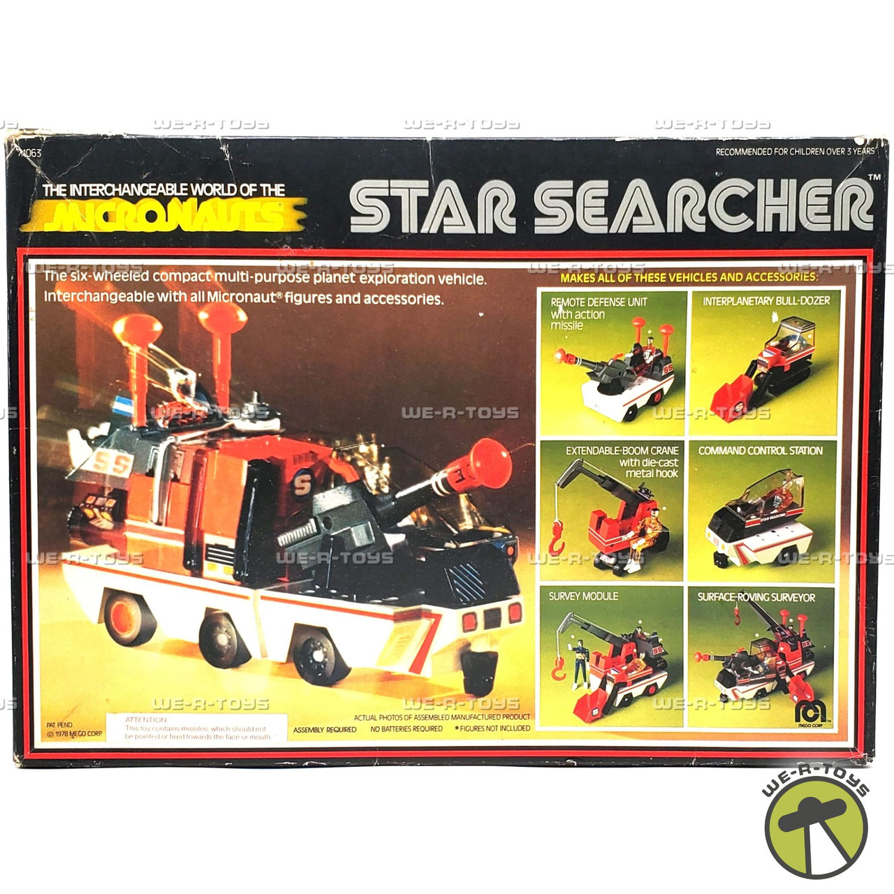 Interchangeable World of the Micronauts Star Searcher Model Kit
