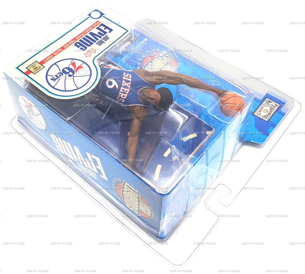 NBA Legends Julius Erving Philadelphia 76ers Action Figure 2005