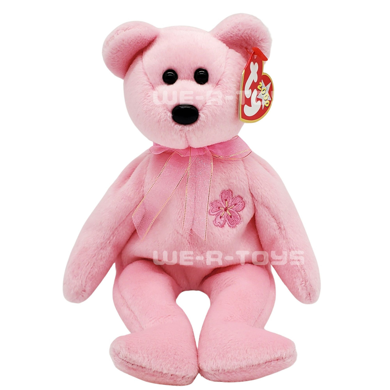 Ty Beanie Babies Sakura the Bear Plush Japanese Exclusive 2000
