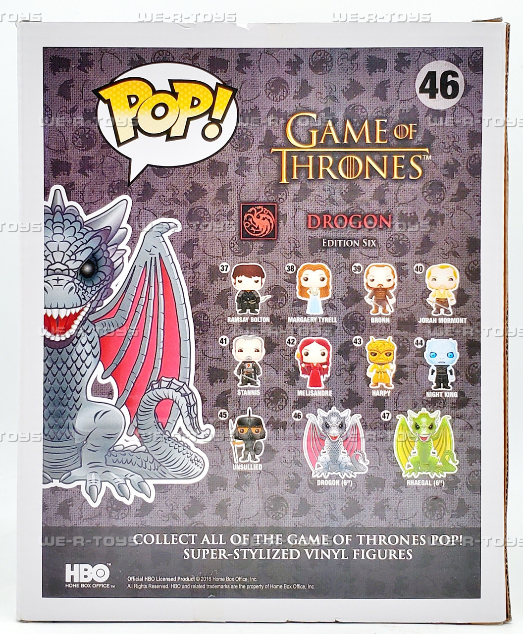 Funko POP Game of Thrones Drogon 46 Vinyl Figure - We-R-Toys
