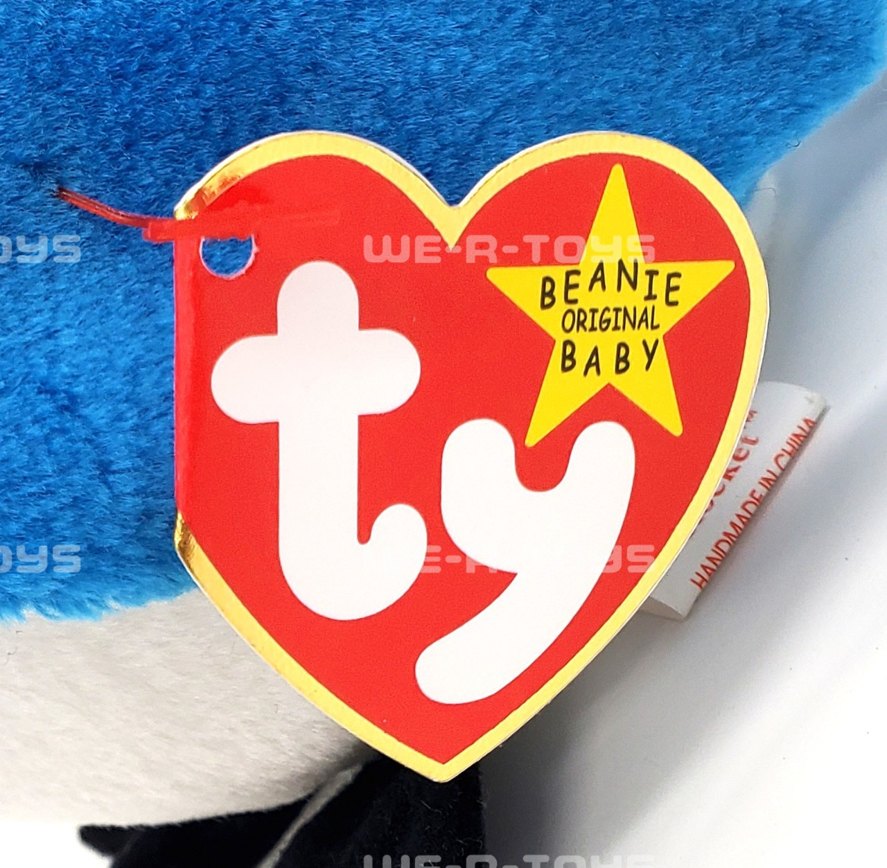Ty Beanie Babies Rocket the Blue Jay Plush 1998 - We-R-Toys