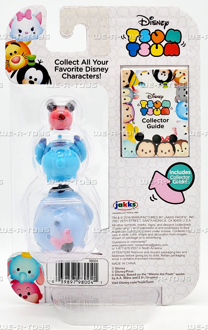 Disney Tsum Tsum Mickey Stitch and Eeyore Figures 2006 Jakks