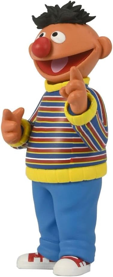 Sesame Street Toony Classics Ernie 6 Inch Action Figure NECA 2024