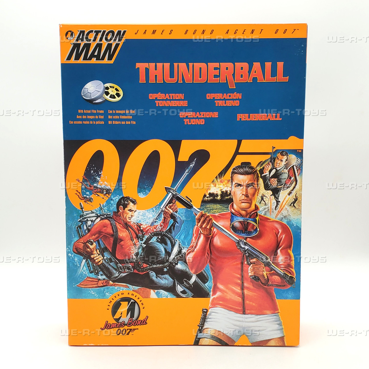 Action Man James Bond Agent 007 Thunderball Figure 1997 Hasbro