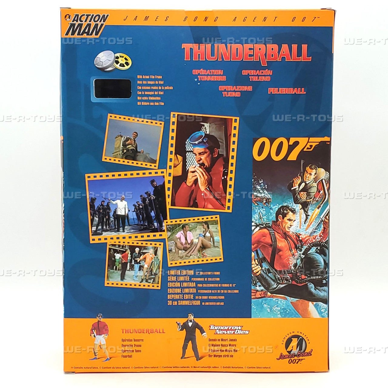 ００７サンダーボールフィギュア Action Man James Bond Agent 007 Thunderball Figure 1997 Hasbro