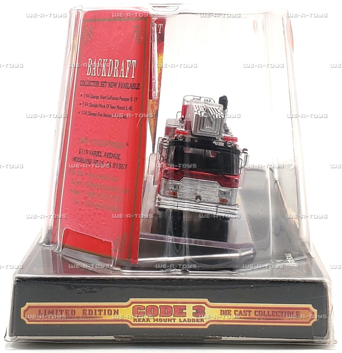 Code 3 Chicago Backdraft Mack CF Rear Mount Ladder L-46 2002 LE