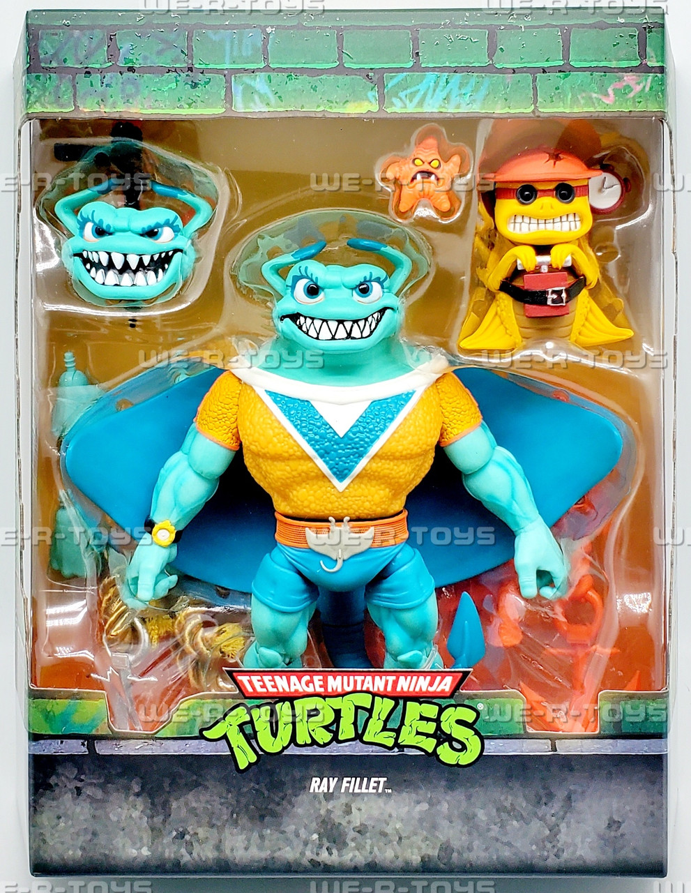 Super7 ULTIMATES Teenage Mutant Ninja Turtles Ray Fillet Action