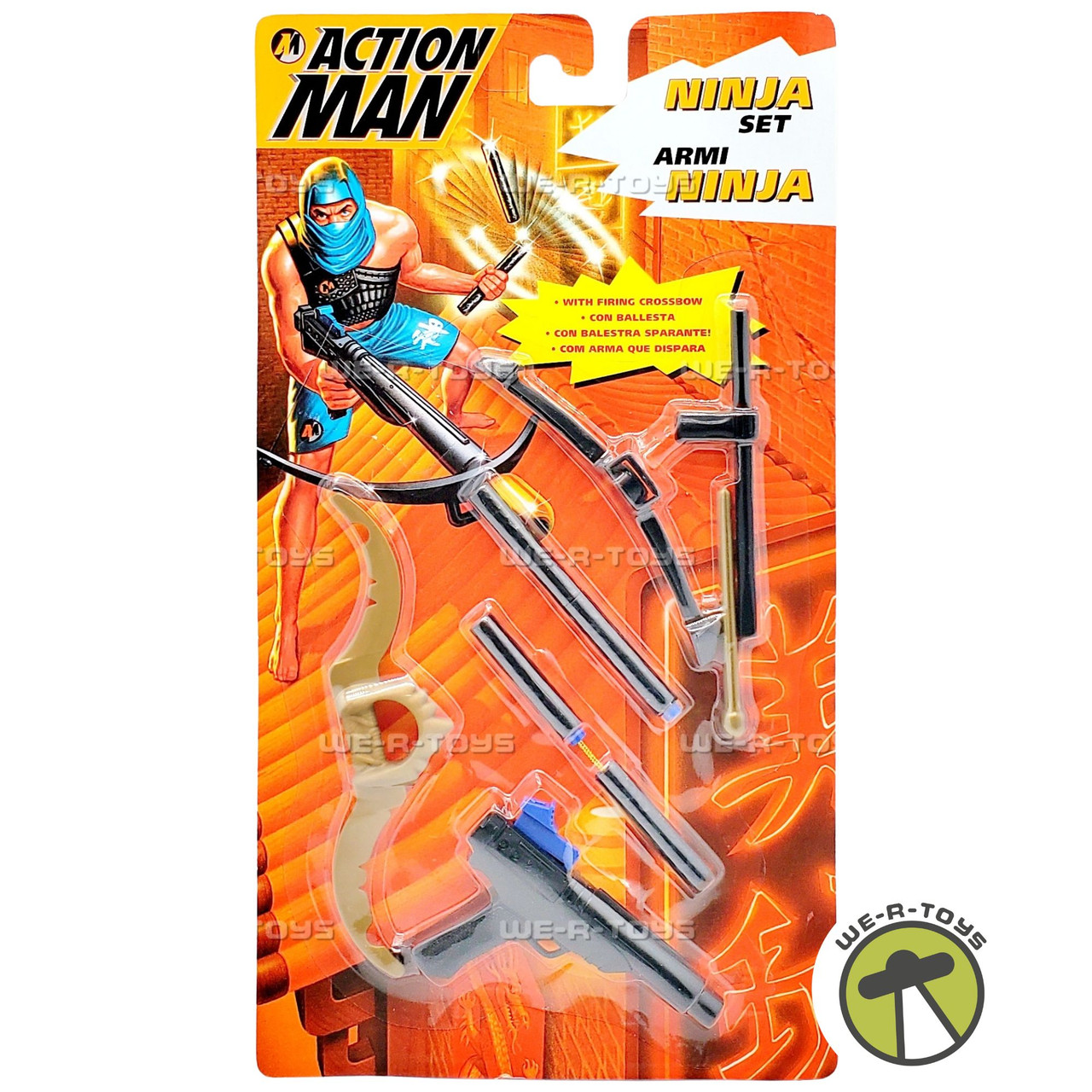 Action Man Ninja Set 1996 Hasbro 27870 - We-R-Toys