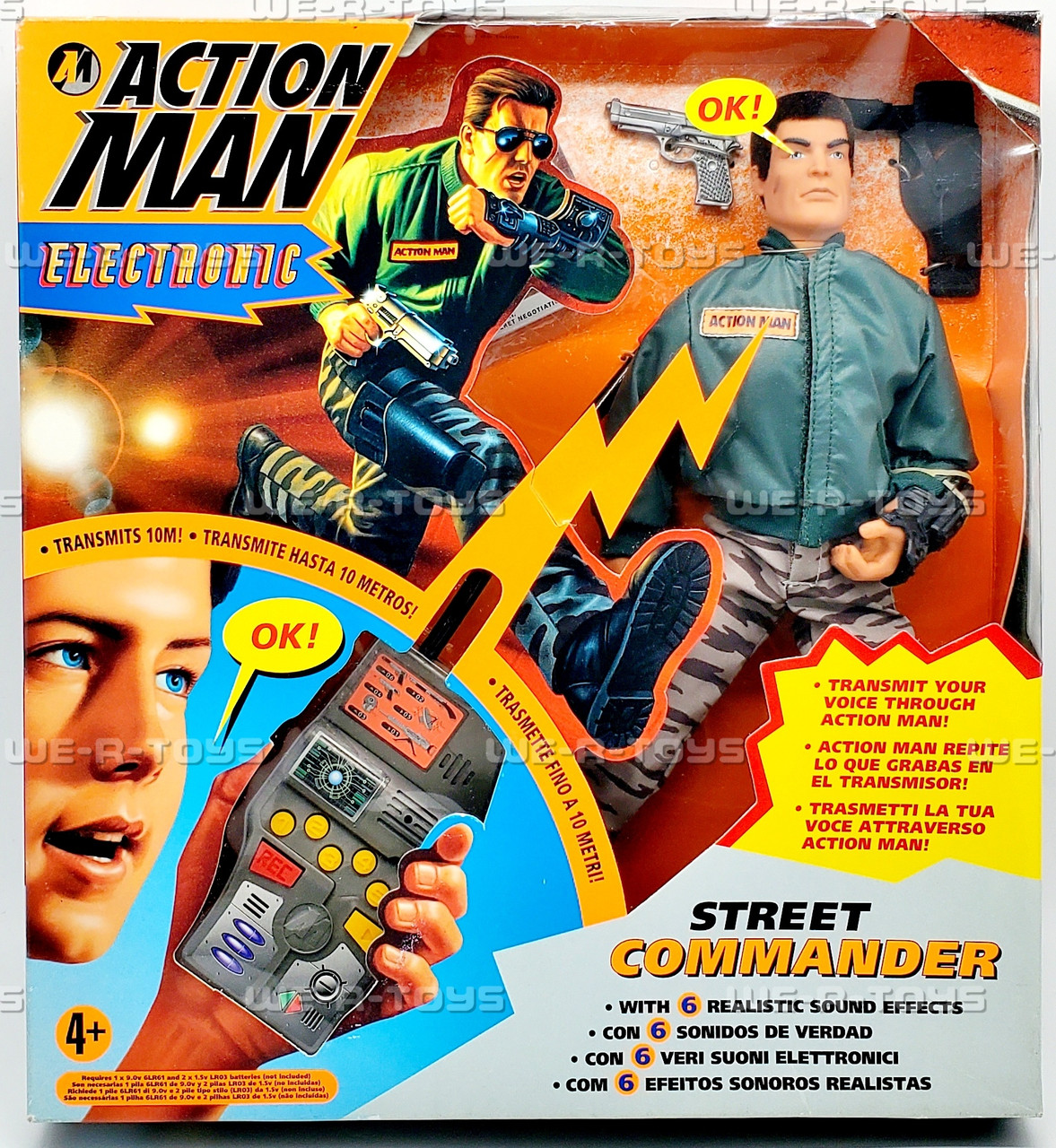 Action Man Electronic Street Commander Action Figure 1997