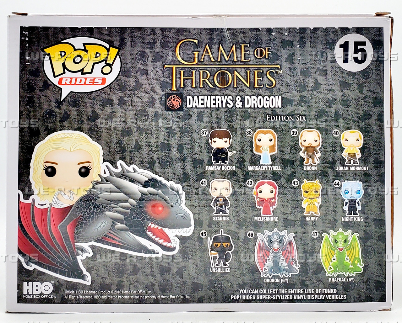 Funko POP Rides Game of Thrones 15 Daenerys and Drogon Vinyl