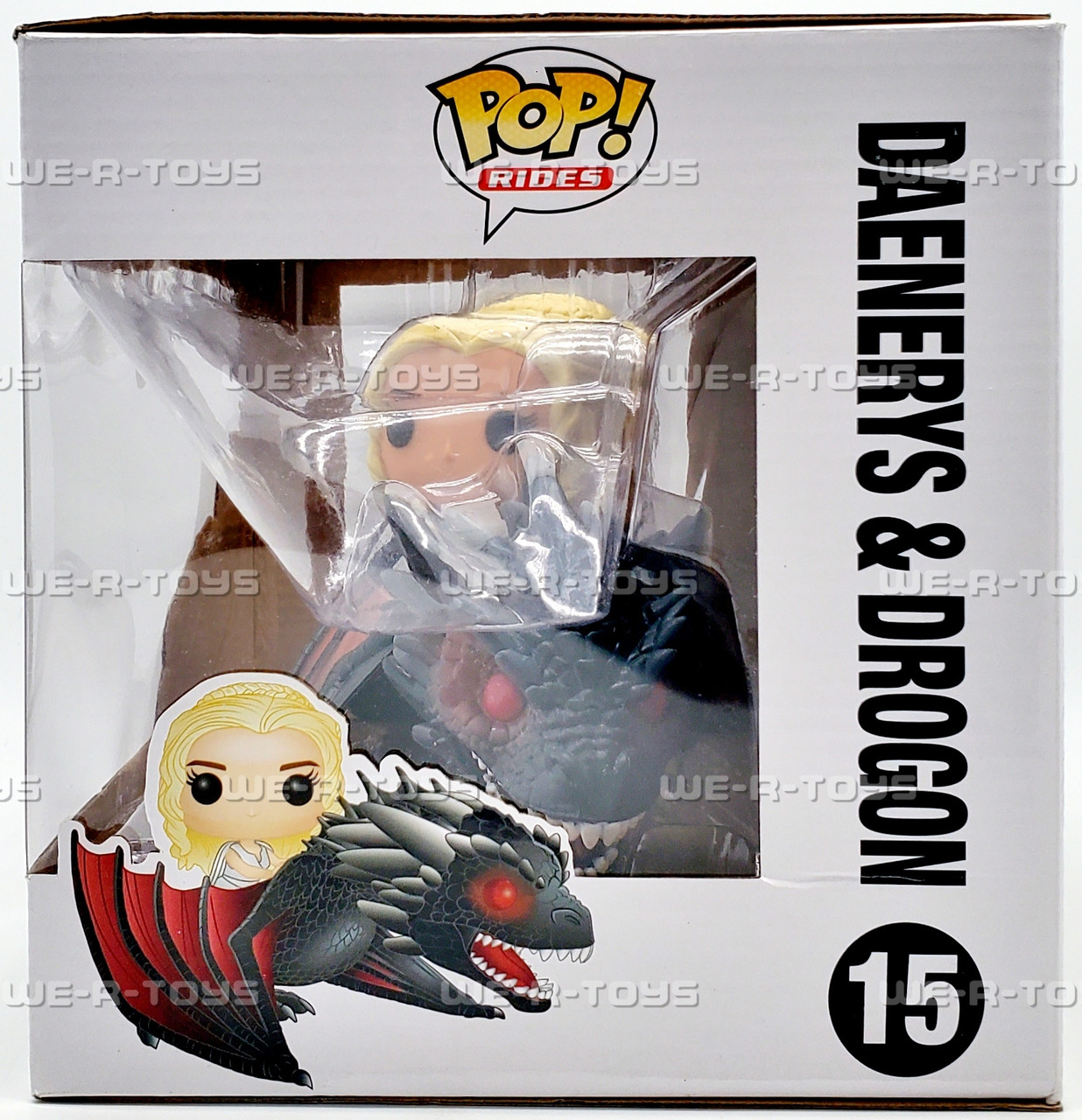 Funko POP Rides Game of Thrones 15 Daenerys and Drogon Vinyl