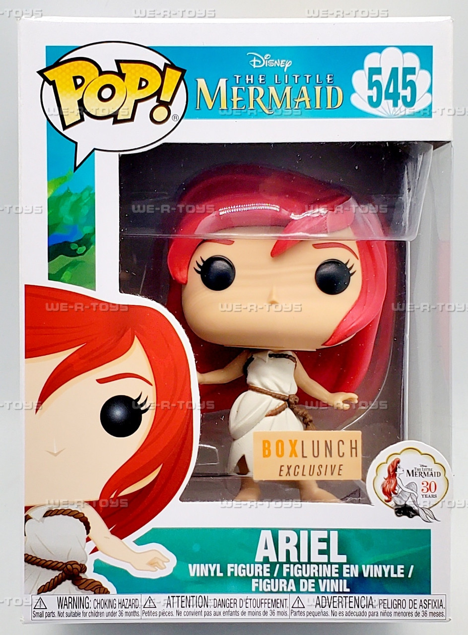 Funko POP Disney The Little Mermaid Ariel White Sail Rags Dress 545 Vinyl  Figure - We-R-Toys