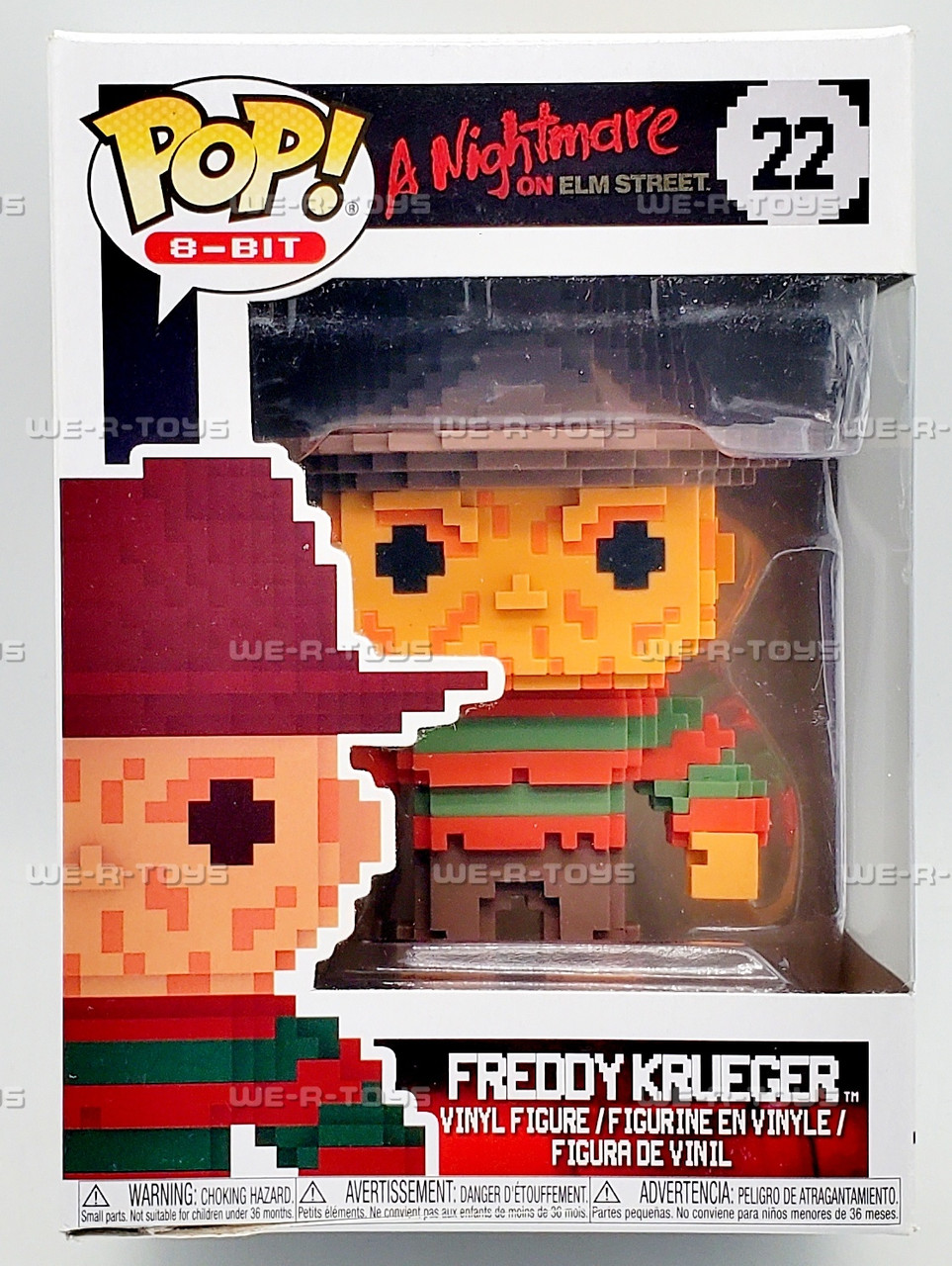 Funko POP 8-Bit Horror A Nightmare on Elm Street Freddy Krueger 22