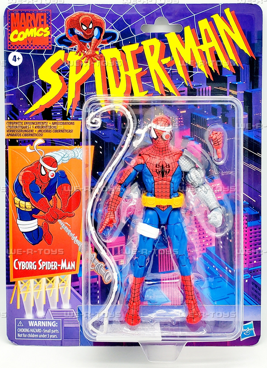Marvel Comics Cyborg Spider-Man Action Figure 2020 Hasbro