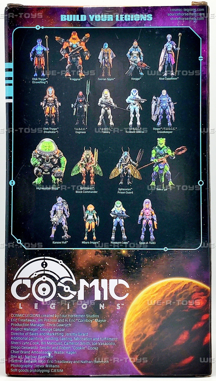 Cosmic Legions Noveunn Leen Action Figure 36204 Four Horseman 2023