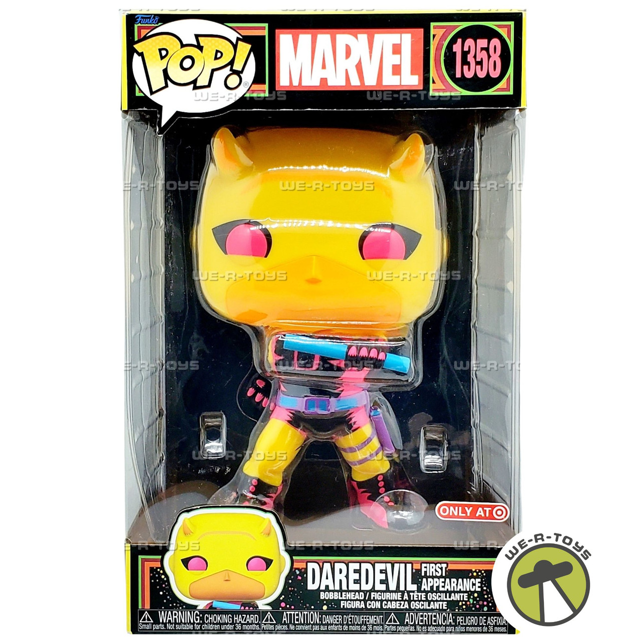 Funko POP Marvel Daredevil 1358 Glow-in-The-Dark Vinyl Jumbo