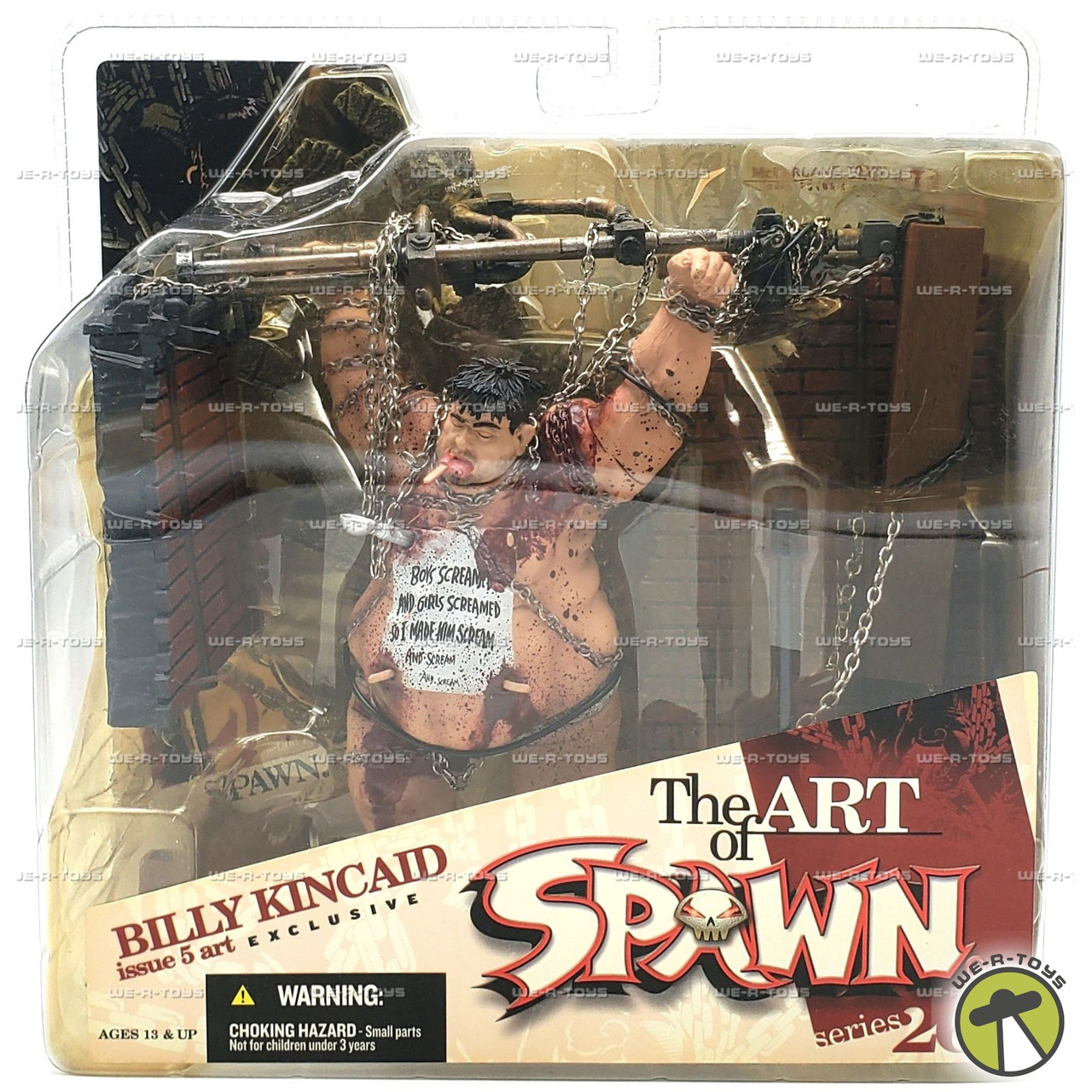 The Art of Spawn Series 26 Billy Kincaid Action Figure 2004