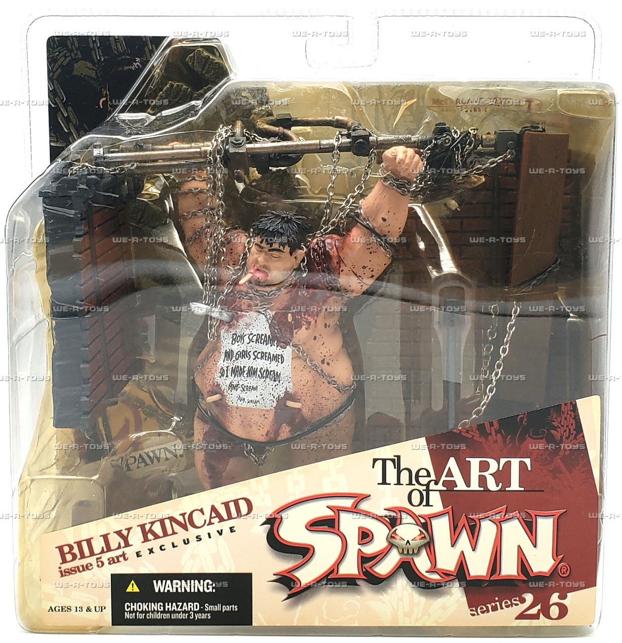 The Art of Spawn Series 26 Billy Kincaid Action Figure 2004