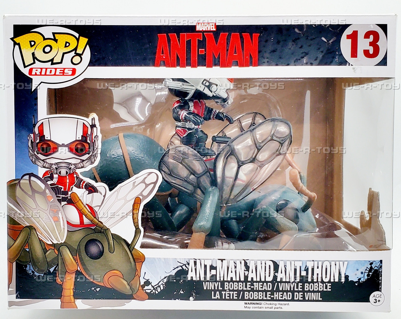 アメコミ Funko POP! RIDES MARVEL ANT-MAN #13 Funko POP Rides Marvel Ant-Man Ant-Man and Ant-Thony 13 Vinyl