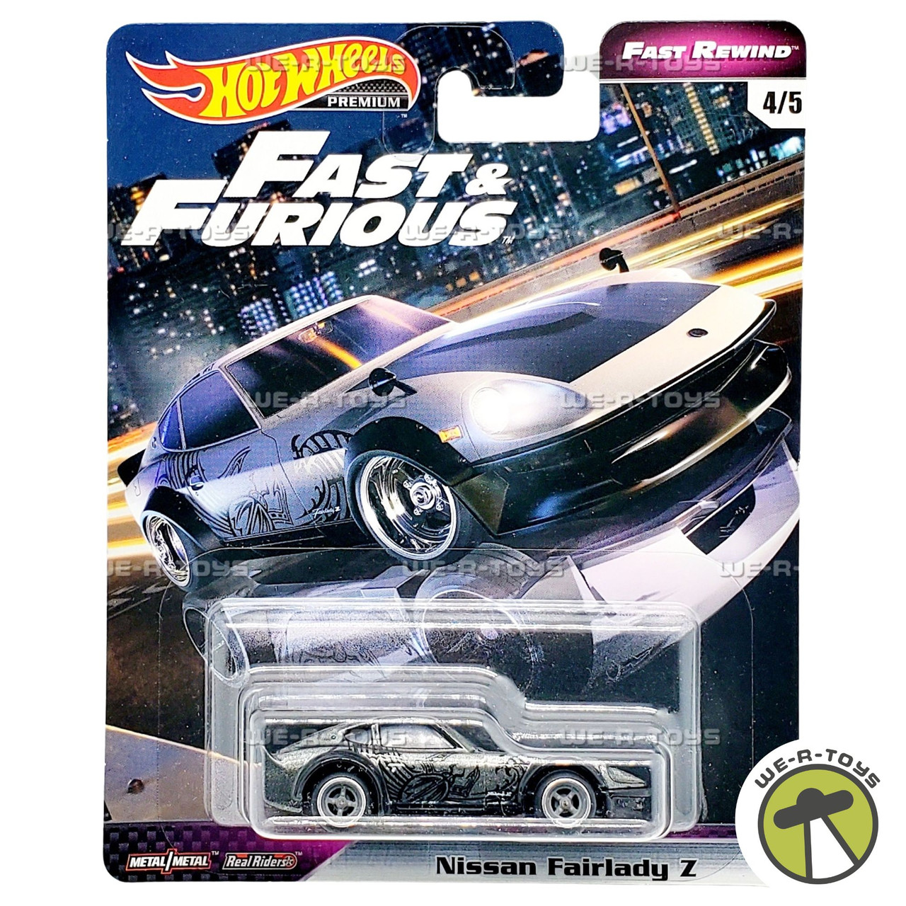 Hot Wheels Premium Fast & Furious Nissan Fairlady Z Vehicle 2017