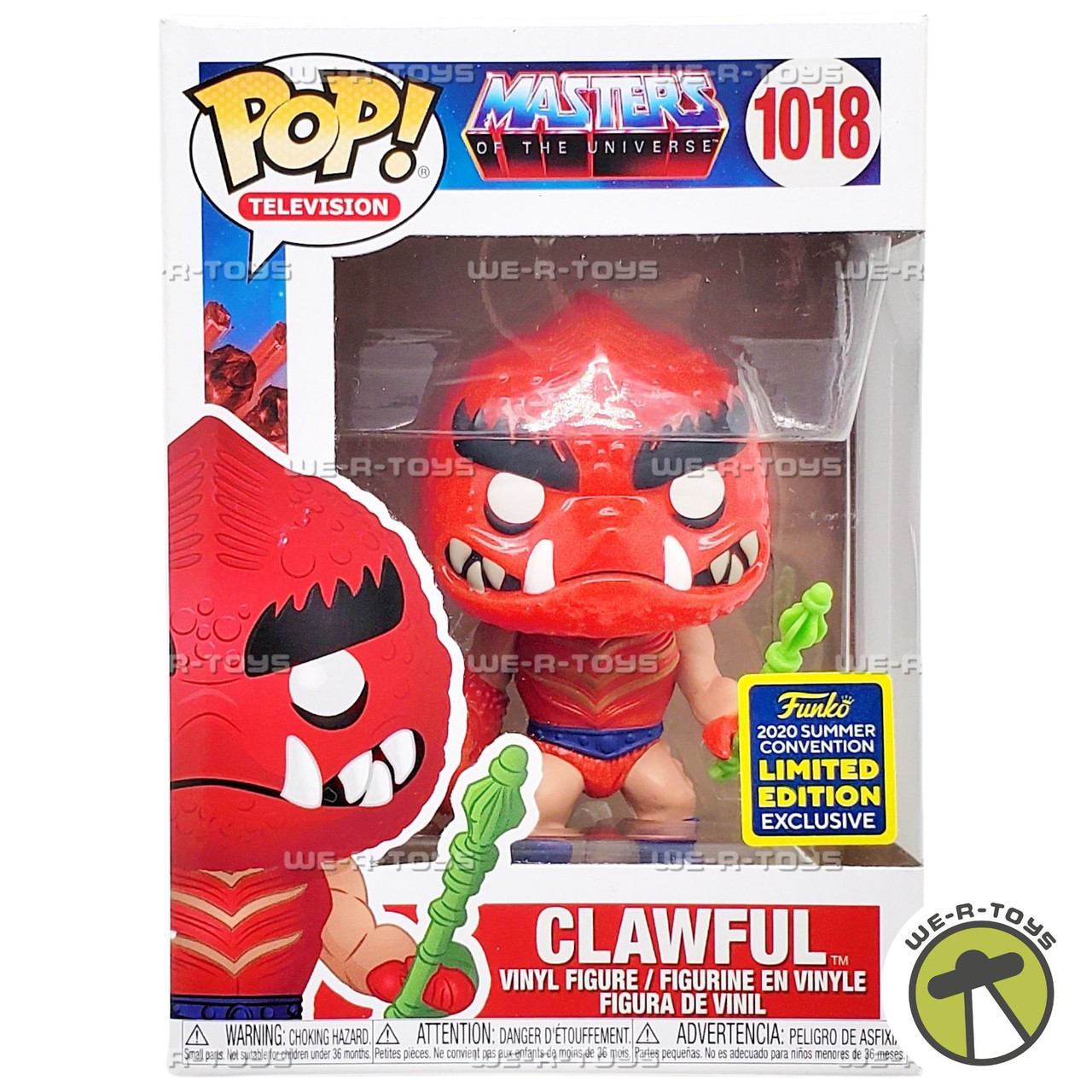 Funko POP Television Masters of The Universe Clawful 1018 Vinyl