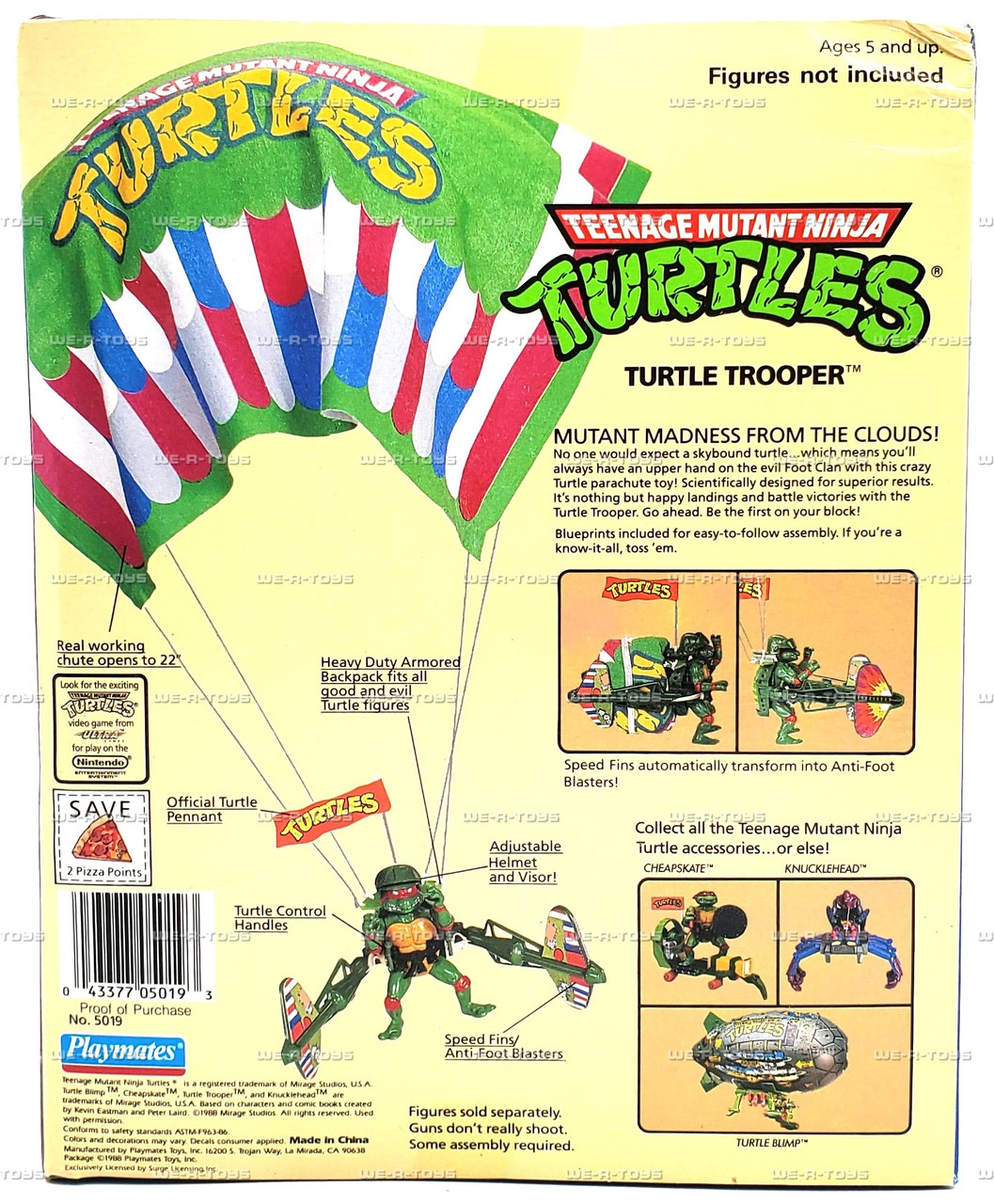 タートルズ Le Parachute バンダイ　プレイメイツ タートルズ Le Parachute バンダイ プレイメイツ最新