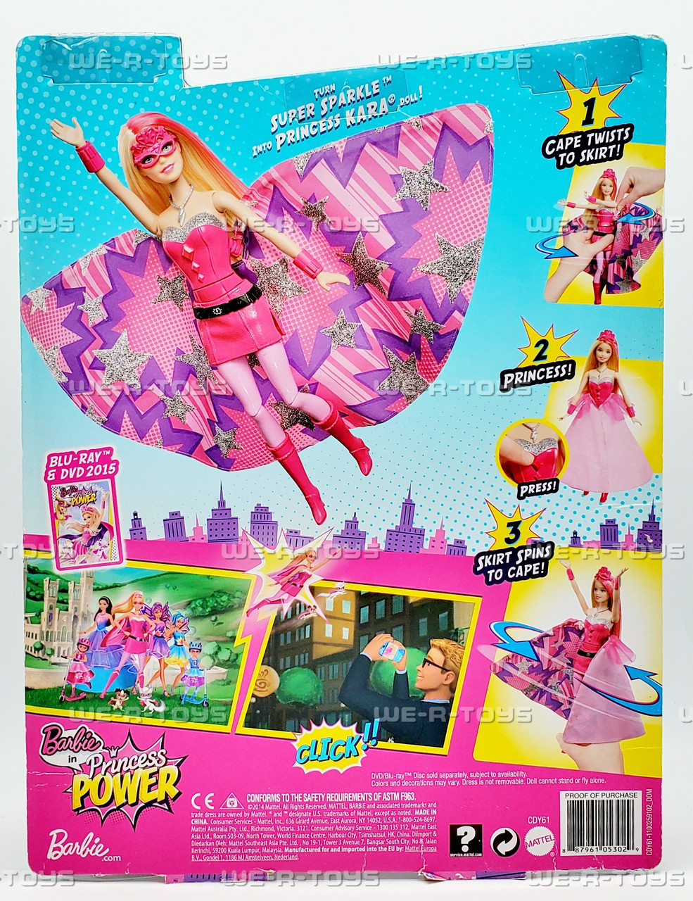 Cartoons Barbie Super Princess Barbie Princess Power Super Sparkle