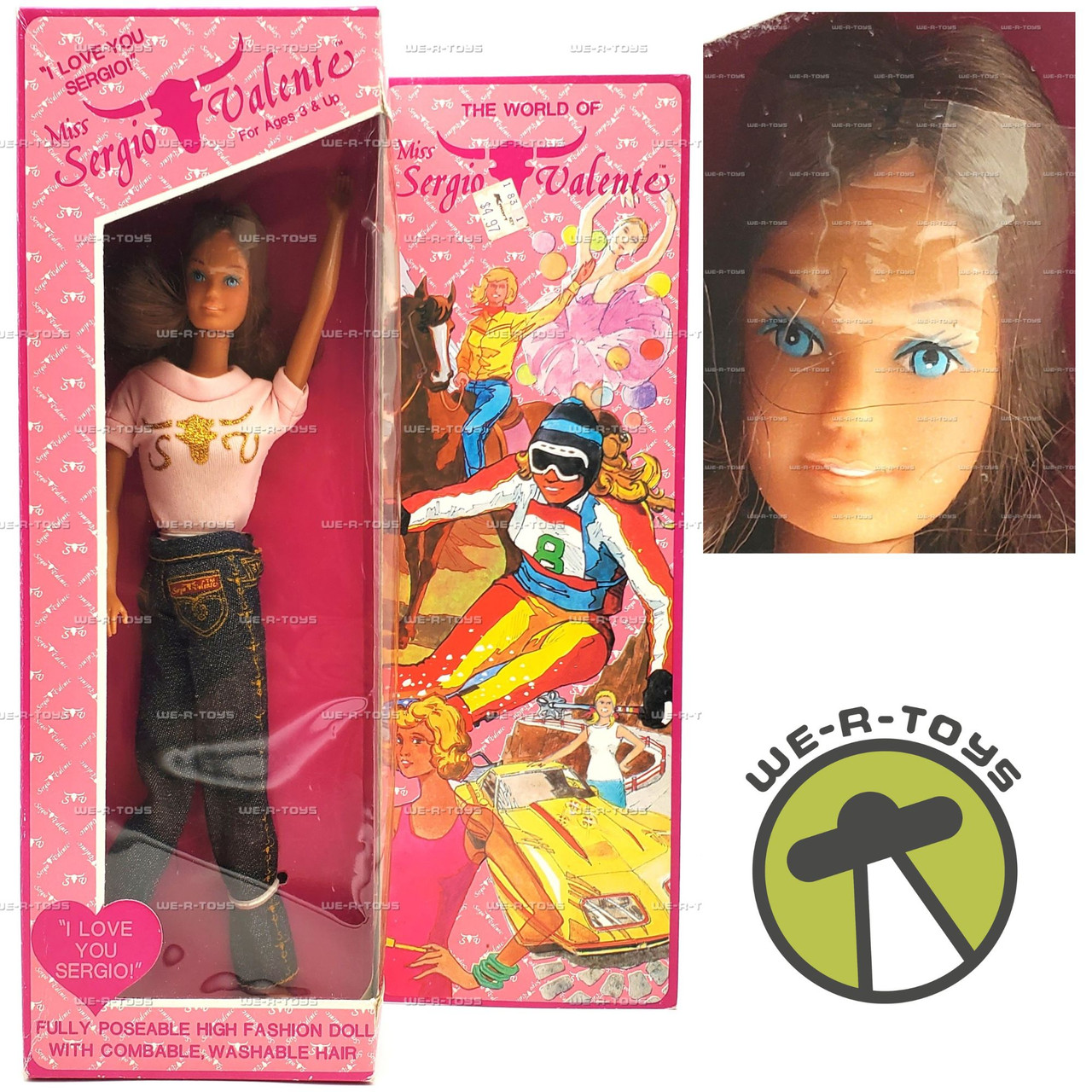 Sergio Valente - 1980年代ジーンズメーカーSergio Valente　ファッションドール 1982 VINTAGE SERGIO VALENTE MALE AFRICAN AMERICAN DOLL
