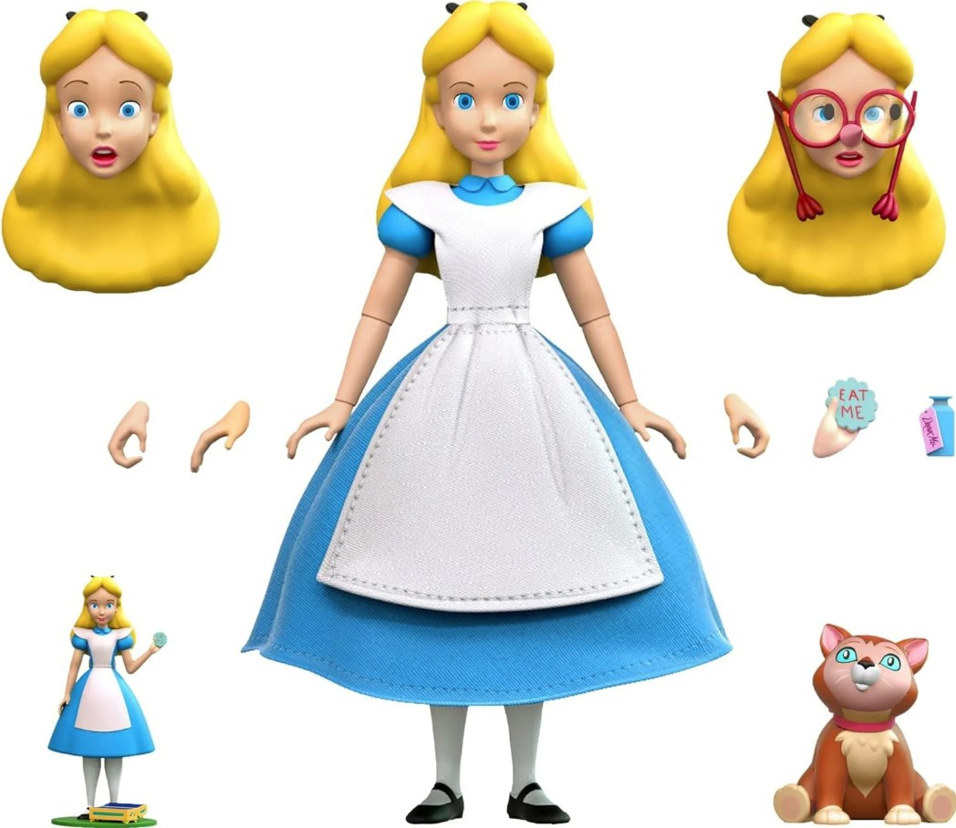 Super7 Ultimates Disney Alice in Wonderland Alice Action Figure