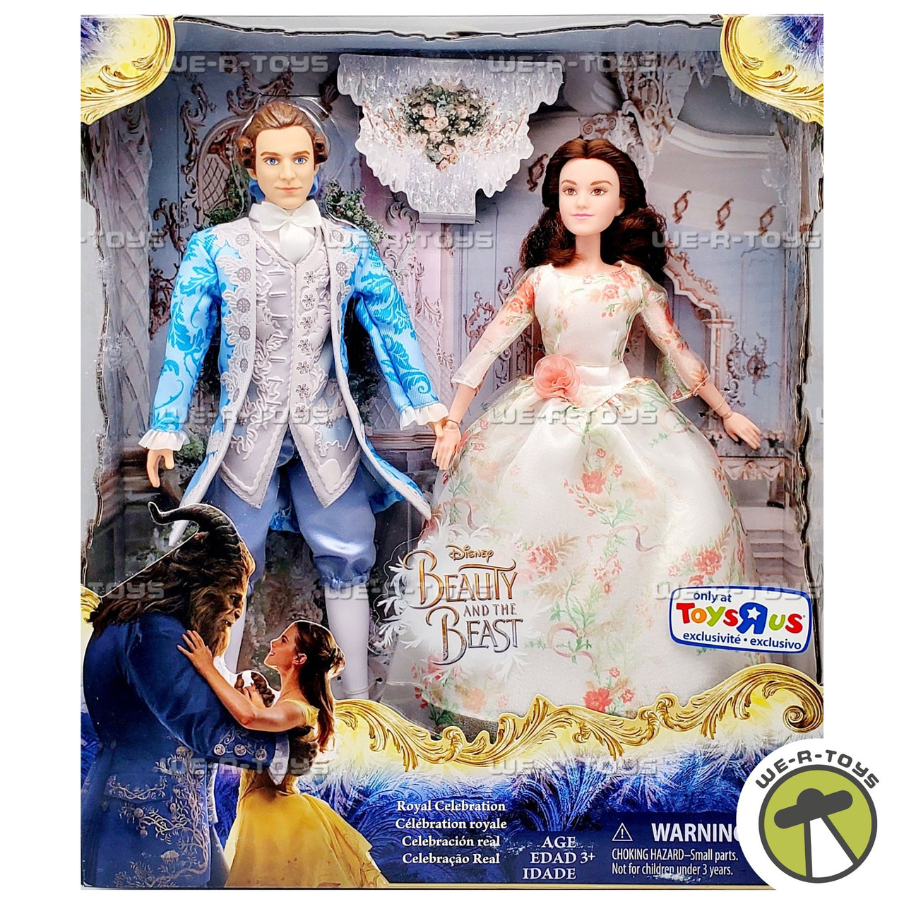 イギリス製ロイヤルウェディング Prince &Princessぬいぐるみセット Disney's Beauty and the Beast Royal Celebration Belle & Prince