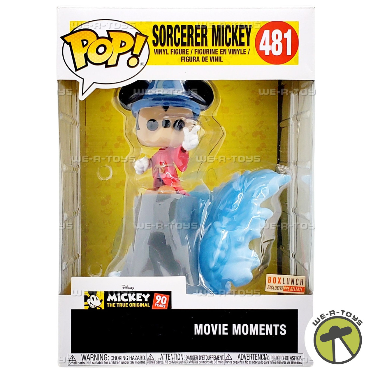 Funko POP Fantasia Movie Moment Sorcerer Mickey Mouse 481 Vinyl