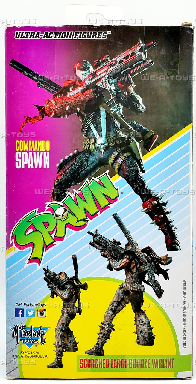 Commando Spawn フィギュア Amazon.com: McFarlane Toys - Commando Spawn (Digitally