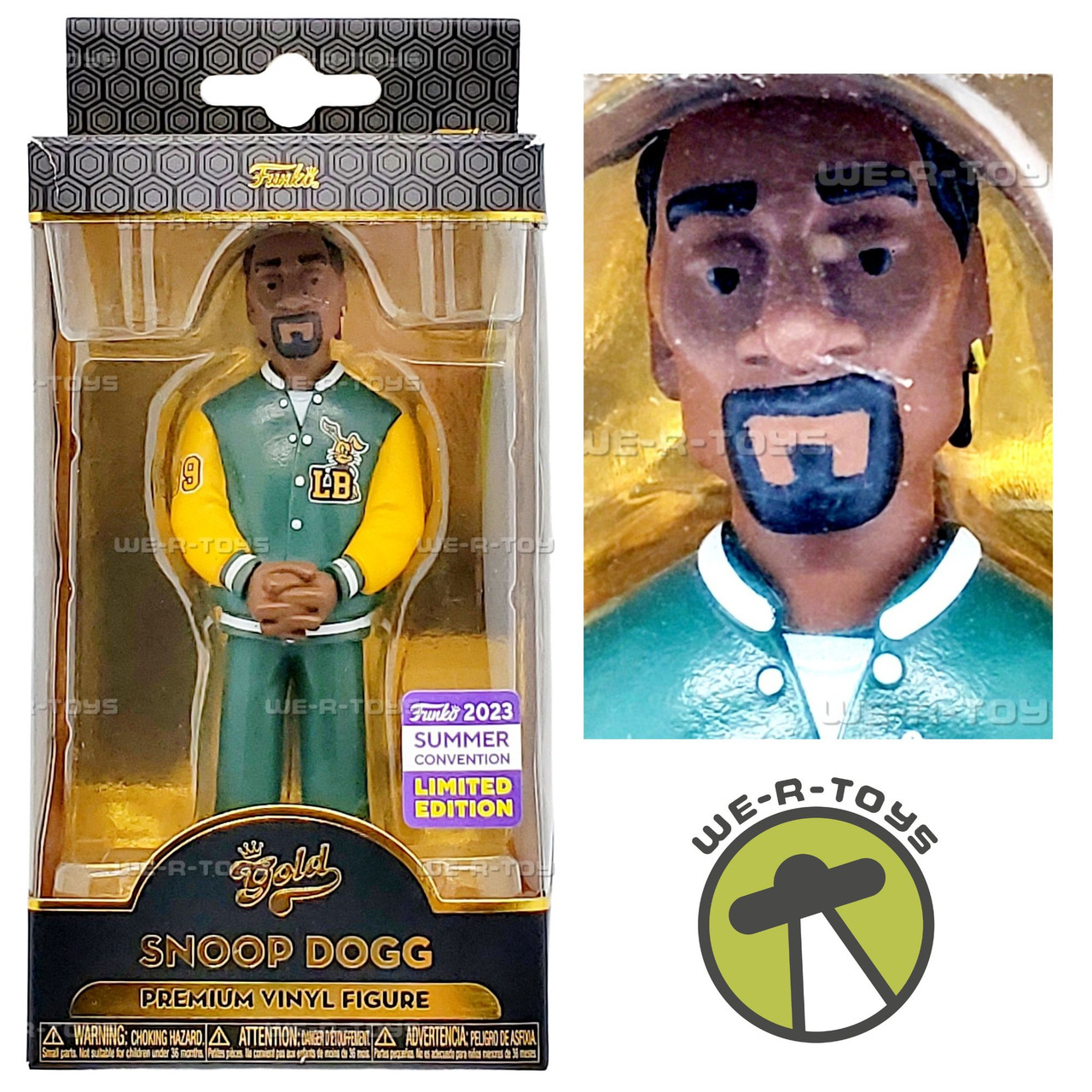 Funko Gold Snoop Dogg in Tracksuit Premium Vinyl Figure 2023 - We 