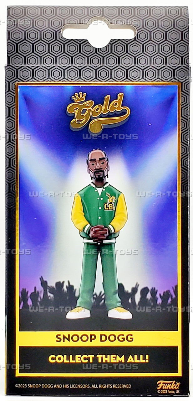 Funko Gold Snoop Dogg in Tracksuit Premium Vinyl Figure 2023